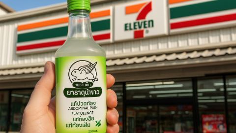 Medicines at 7-Eleven in Phuket