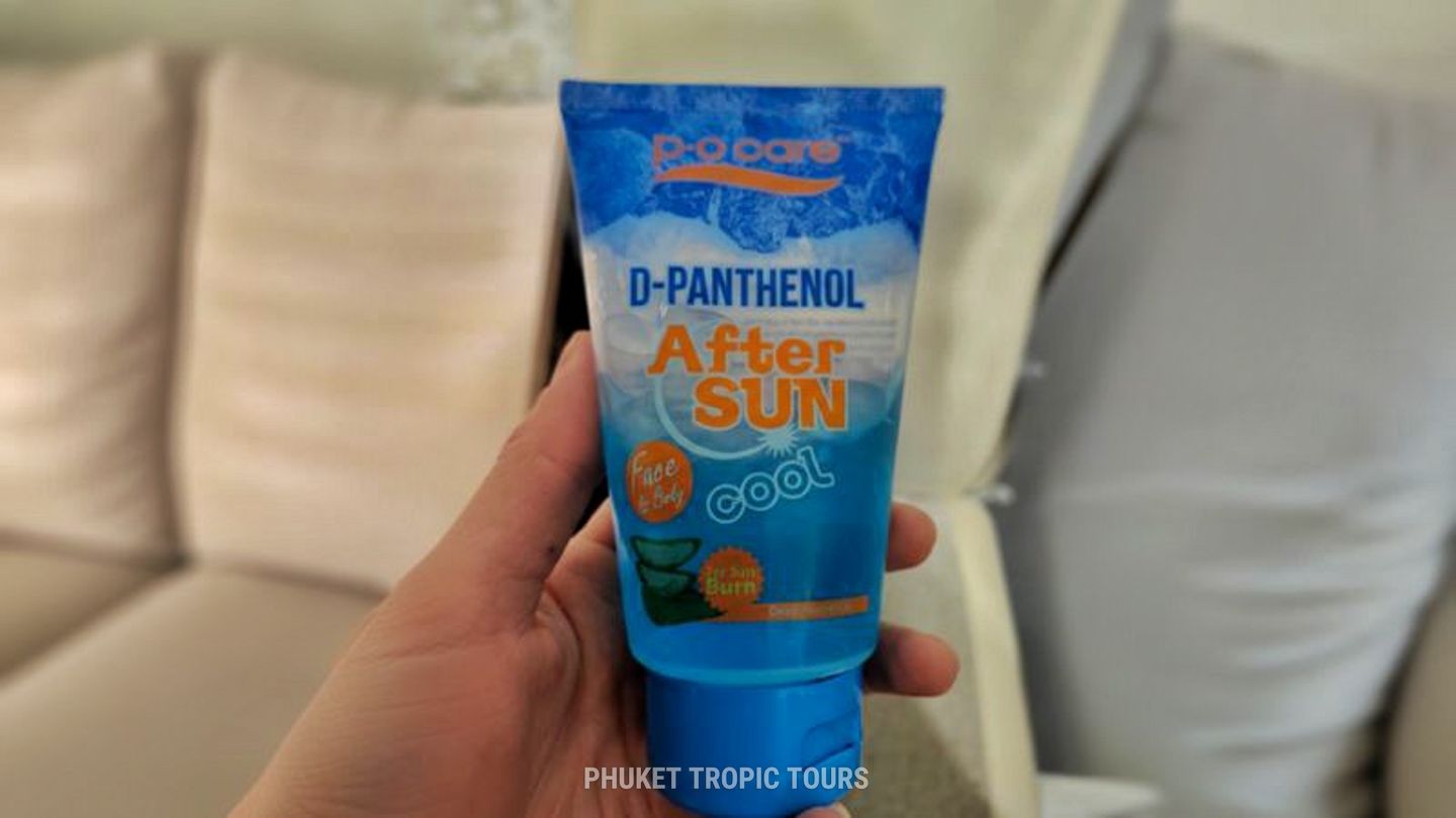 After sun cooling gel in Phuket – photo 2 After sun cooling gel in Phuket – photo 2