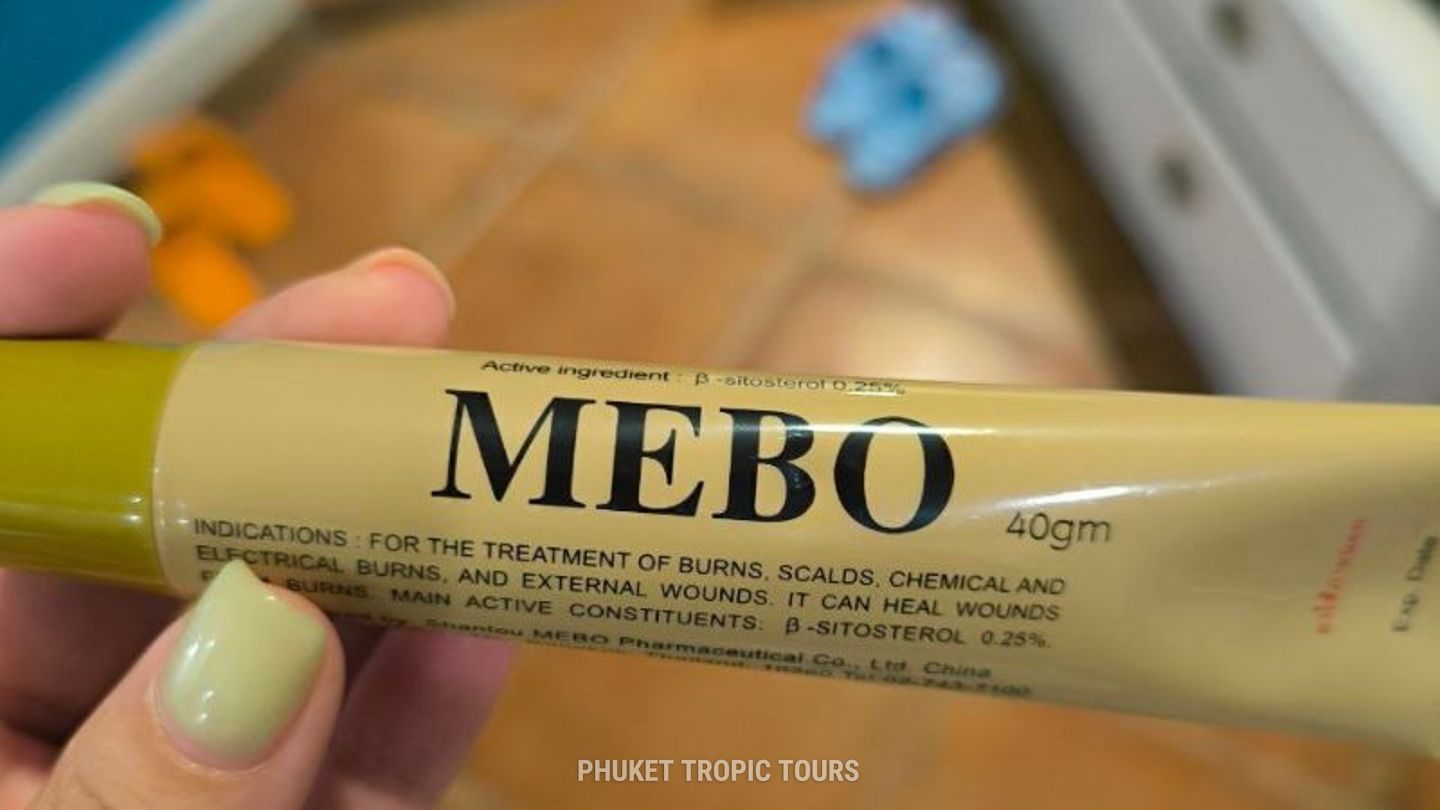 MEBO ointment for sunburn treatment in Phuket – photo 4 MEBO ointment for sunburn treatment in Phuket – photo 4