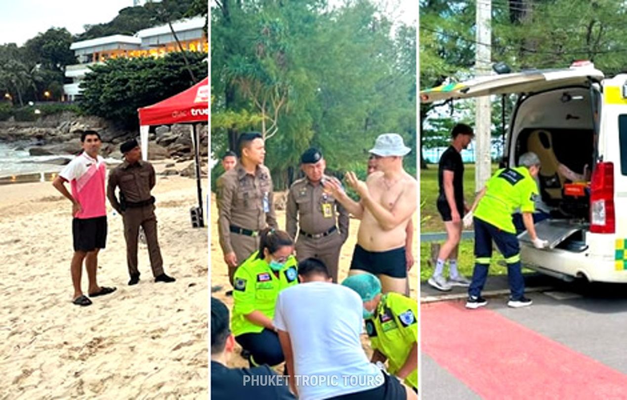 Two Tourists Drown in Phuket – Officials Warn of Strong Currents and Stress Lifeguard Supervision 