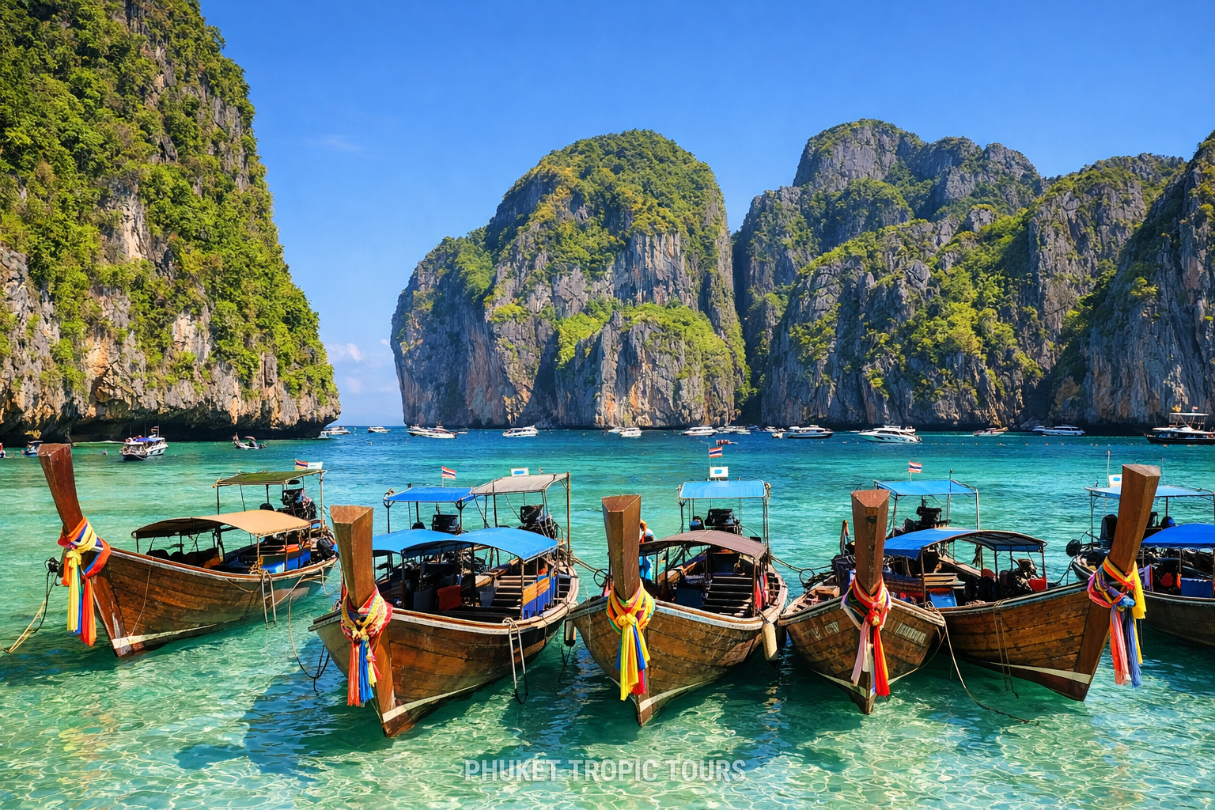 Best time to visit the Phi Phi Islands from Phuket