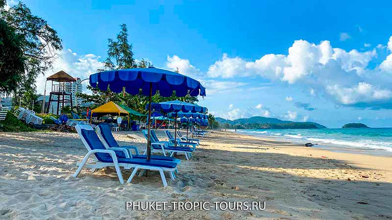 Karon Beach in Phuket - Photo 2 Sunbeds