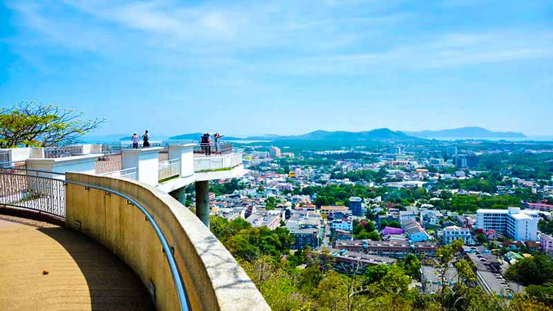 Rang Hill Viewpoint in Phuket Town