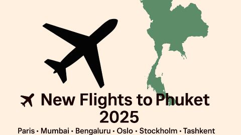 New International Flight Routes to Phuket in 2025