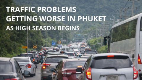 Traffic Problems Getting Worse in Phuket