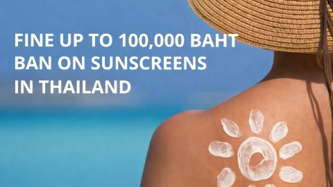 Ban on Sunscreens in Thailand: Fine Up to 100,000 Baht