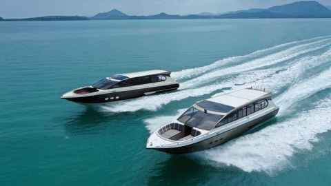 Luxury 3x Engine Speedboat